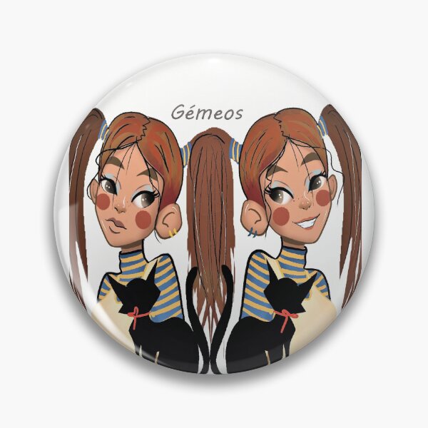 Item preview, zodiac signs gemini designed and sold by AnaAlmeidaArt.