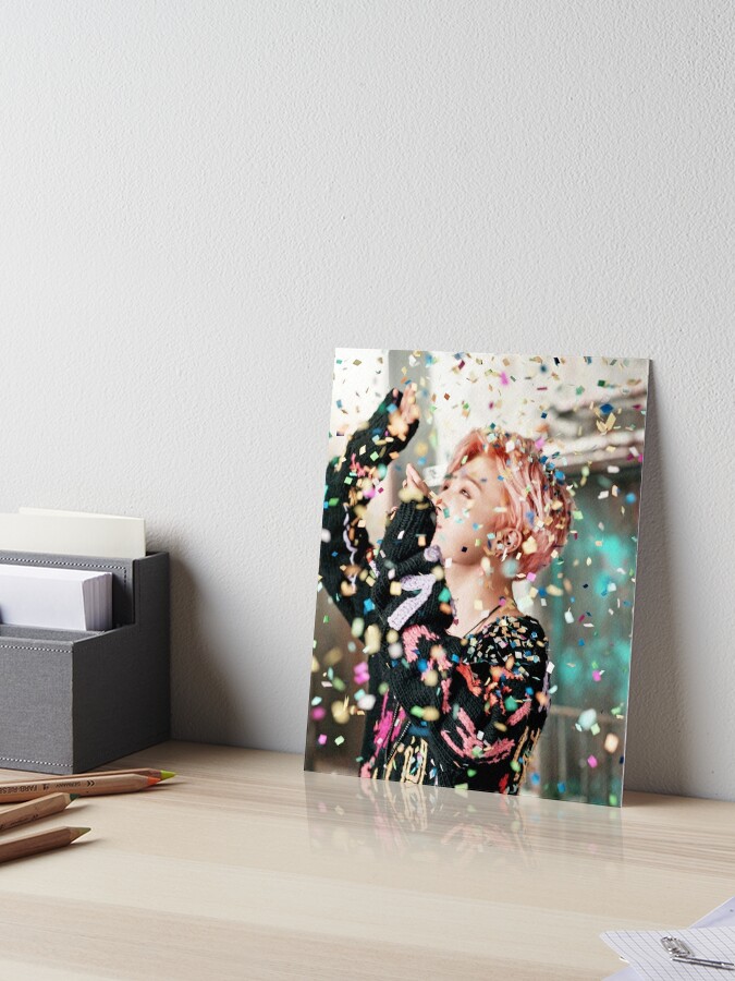 You never walk alone poster BTS Jimin Art Board Print for Sale by