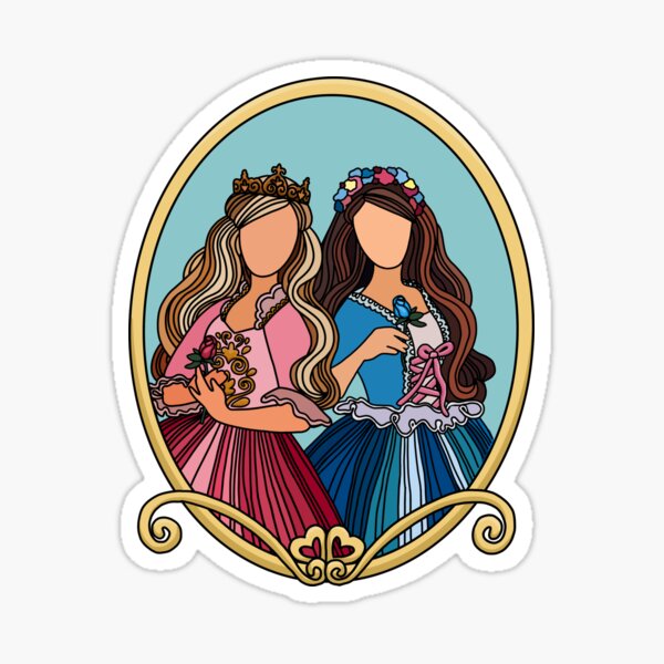 Princess and the Pauper Sticker Sticker