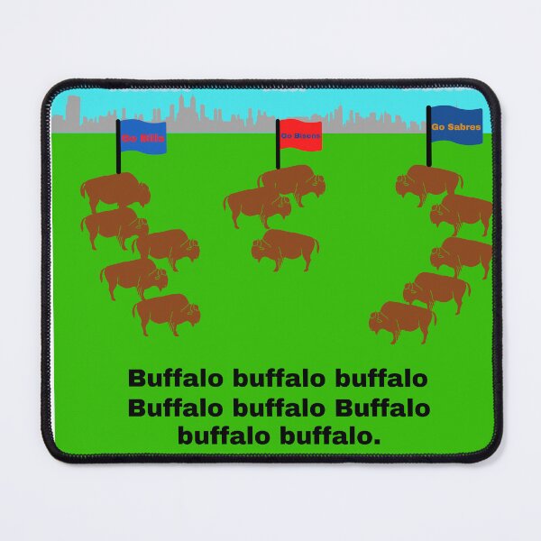 Item preview, Buffalo buffalo designed and sold by dreamerv3.