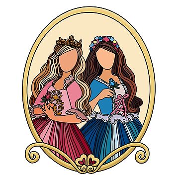 Vorschaubild zum Design Prinzessin und der Bettler-Aufkleber von Lovely-Lemons