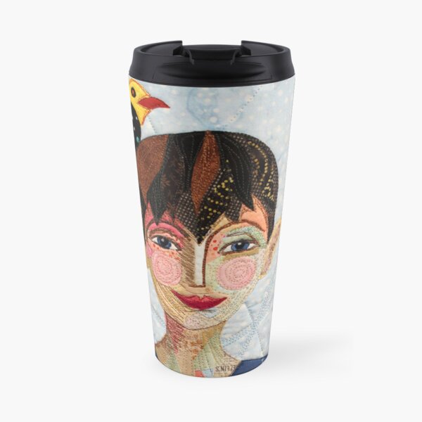 She Speaks to Birds Travel Coffee Mug