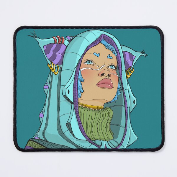 Item preview, JUNIPER (Blue) designed and sold by Janie Wigglesworth.