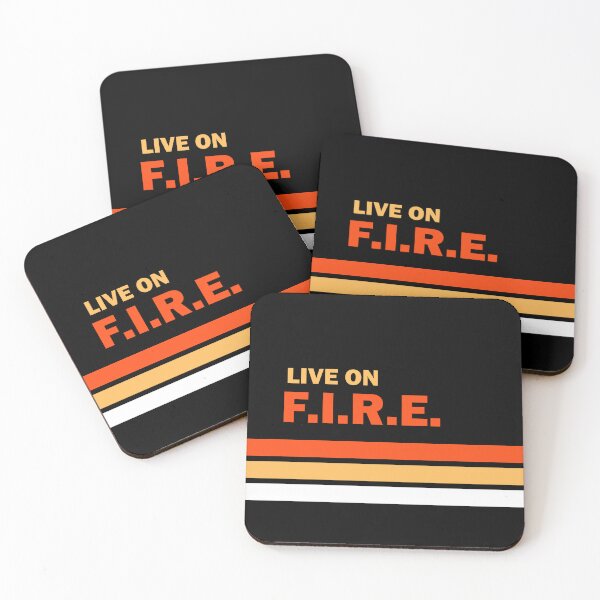 Item preview, LIVE ON F.I.R.E. designed and sold by PSteinDesign.