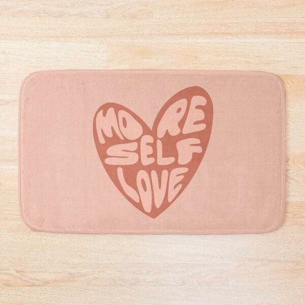 Item preview, More Self Love Heart - Groovy Melted Font - Red and Pink designed and sold by bykirstco.