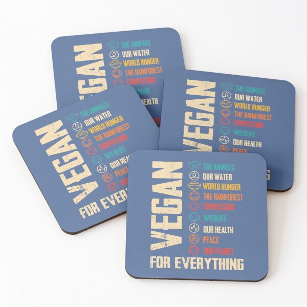 Item preview, Vegan For Everything The Animals Our Water Vegan Vegetarian designed and sold by raretshirtsuk.