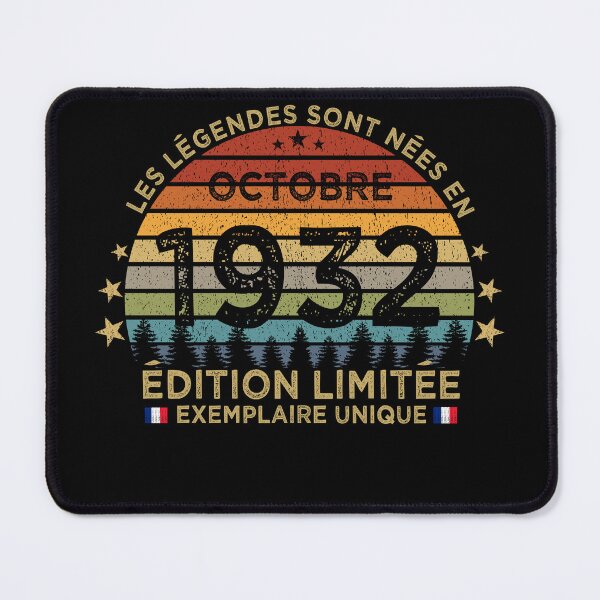 Item preview, Anniversaire 90 Ans Les Legendes Sont Nees en Octobre 1932 designed and sold by cssdru.