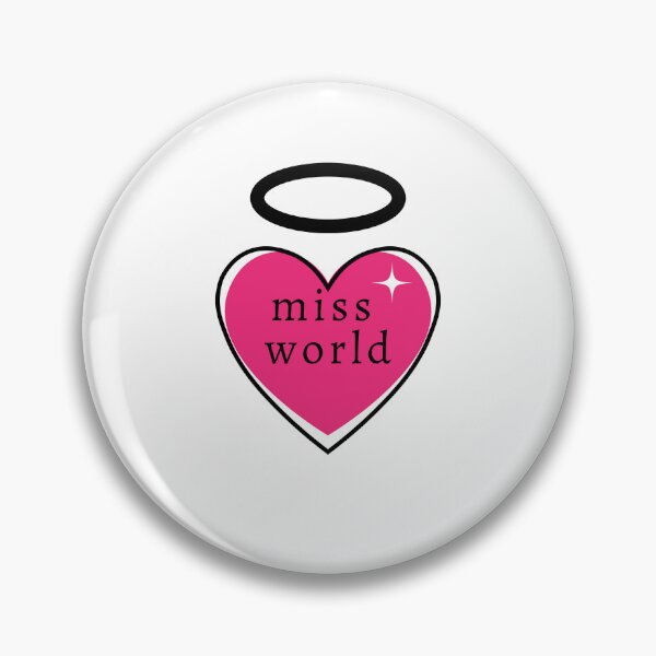 Item preview, MISS WORLD HEART & HALO - HOLE designed and sold by littlerotten thing.