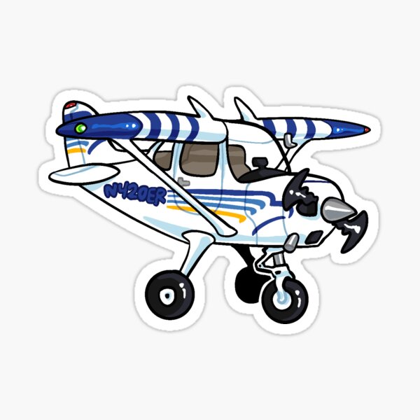 Cessna 172 N420ER Sticker