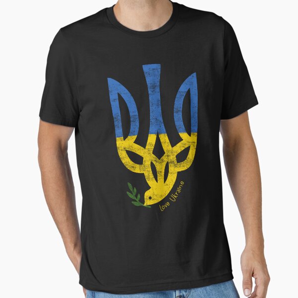 Item preview, Love Ukraine - Ukrain Trident - Love Ukrain - Coat of Arms Ukrain designed and sold by Teelightful.