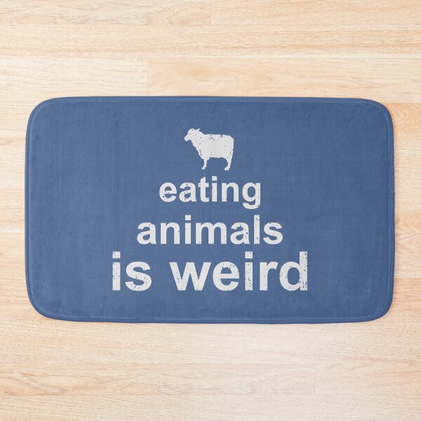 Item preview, Eating Animals Is Weird Vegan Vegetarian Plant Based Funny designed and sold by raretshirtsuk.