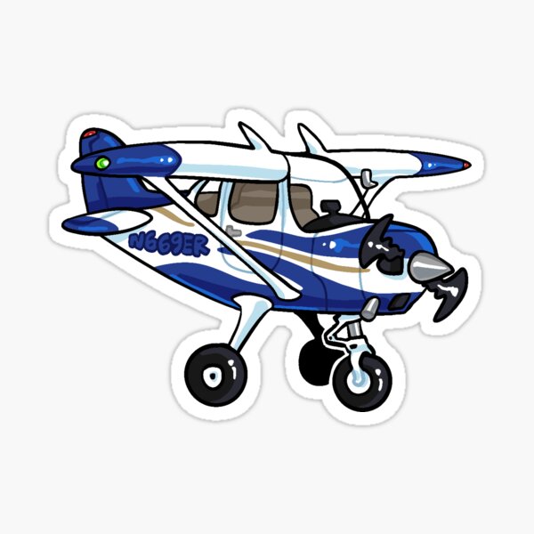 Cessna 172 N669ER Sticker