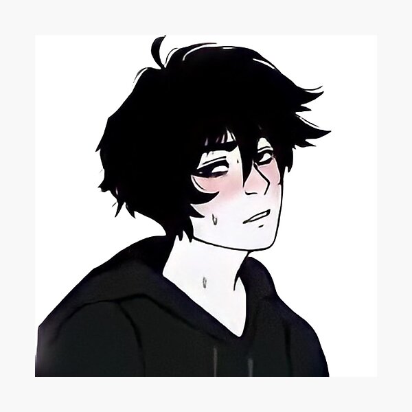 Emo Anime Boy Photographic Prints For Sale Redbubble