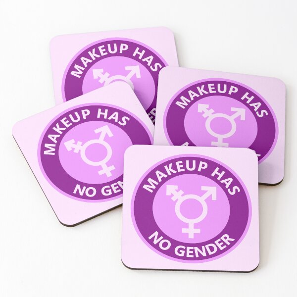 Item preview, Makeup Has No Gender designed and sold by voltzandvoices.