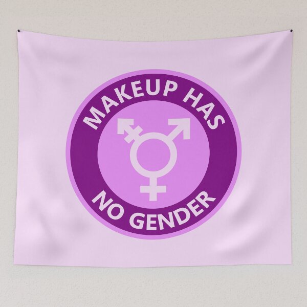 Item preview, Makeup Has No Gender designed and sold by voltzandvoices.