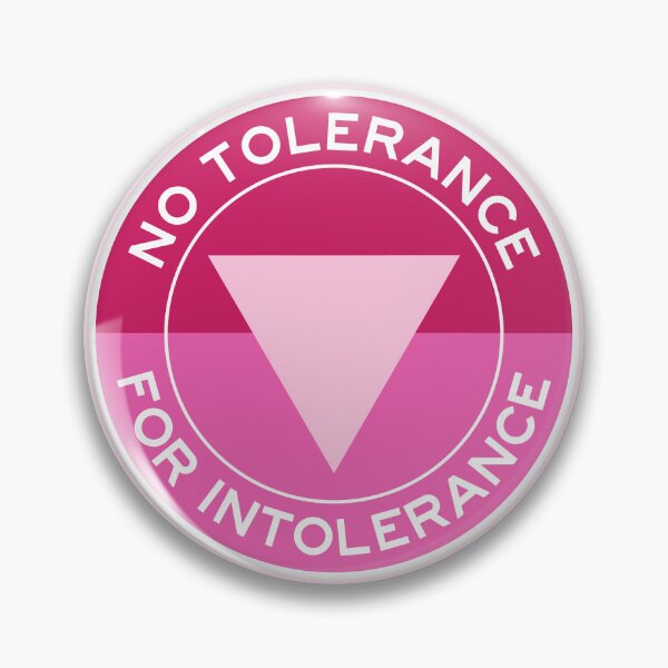 Item preview, No Tolerance for Intolerance - Stonewall Triangle designed and sold by voltzandvoices.