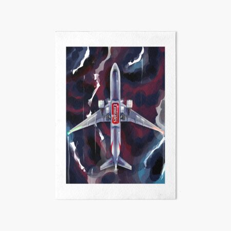 BOEING 777 Art Board Print