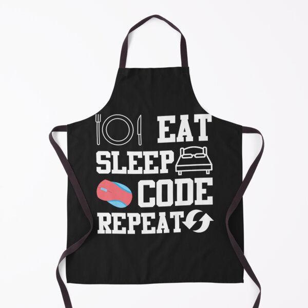 Item preview, Eat Sleep Code Repeat Computer Programmer designed and sold by ClamenTaon.