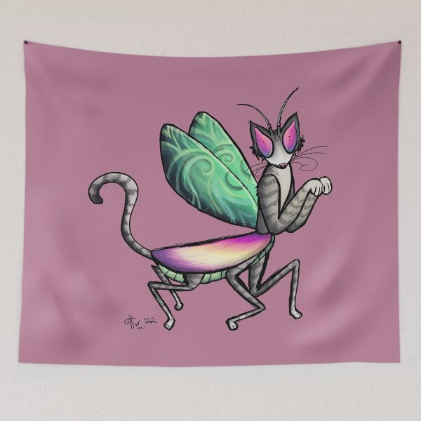 Item preview, Purraying Meowntis - Mantis Cat designed and sold by TheoWren.