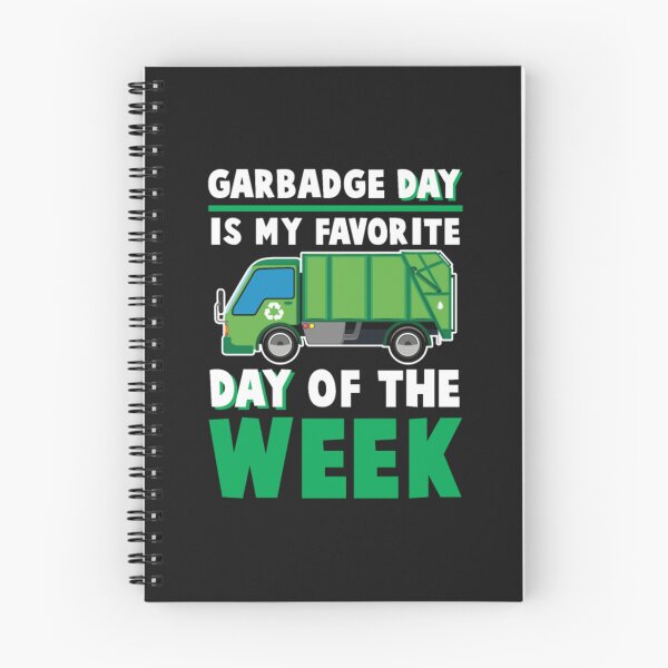 Item preview, Garbage Day Trash Truck Waste designed and sold by ClamenTaon.