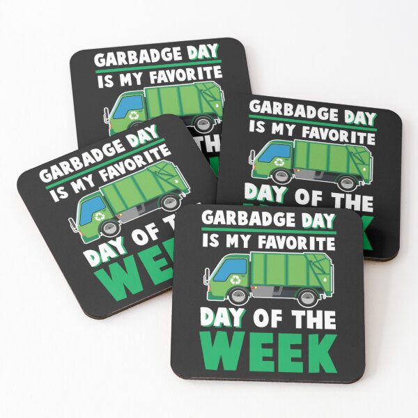Item preview, Garbage Day Trash Truck Waste designed and sold by ClamenTaon.