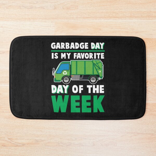 Item preview, Garbage Day Trash Truck Waste designed and sold by ClamenTaon.