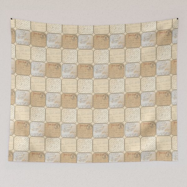 Item preview, Antique Ephemera Pattern designed and sold by Periscope9.