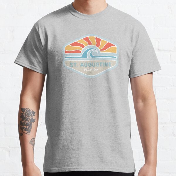 Item preview, St. Augustine Florida FL Retro Beach Water Sunrise and Sunset designed and sold by palmettodigital.