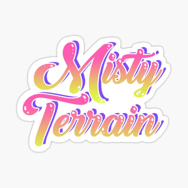 Item preview, Misty Terrain Logo designed and sold by MistyTerrain.