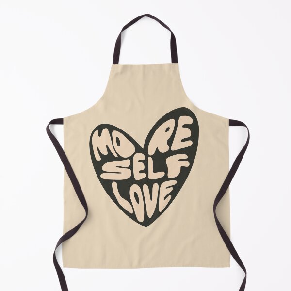 Item preview, More Self Love Heart - Groovy Melted Font - Black and Beige designed and sold by bykirstco.