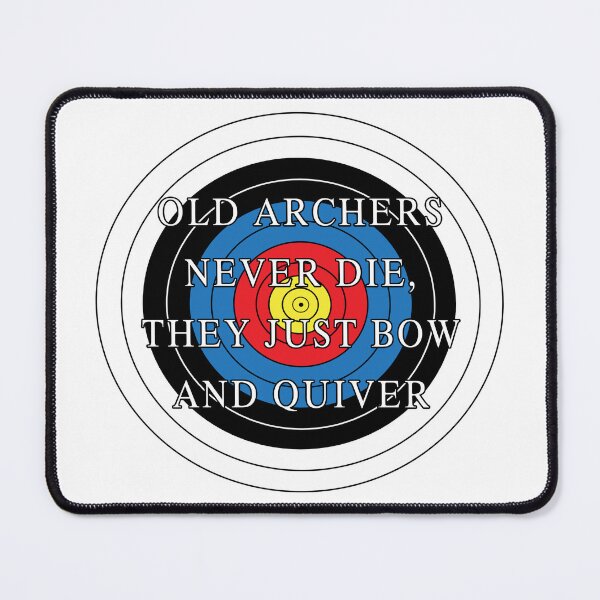 Item preview, Old Archers Never Die designed and sold by harrizon.