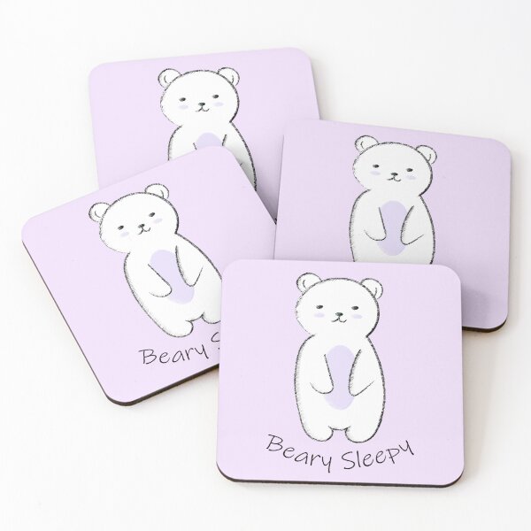 Item preview, Beary Sleepy Polar Bear designed and sold by Hedgie Designs.