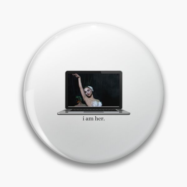 Artikelvorschau, ICH BIN SIE - BLACK SWAN LAPTOP-BILDSCHIRM entworfen und verkauft von littlerotten thing.