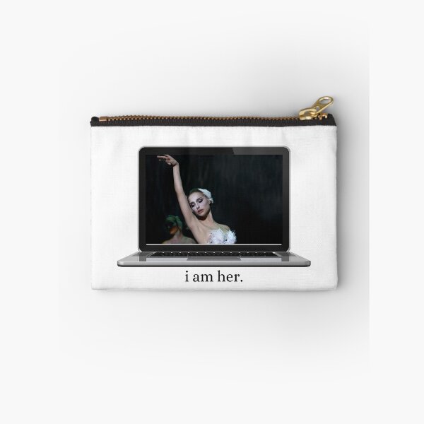 Item preview, I AM HER - BLACK SWAN LAPTOP SCREEN designed and sold by littlerotten thing.
