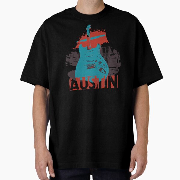 Item preview, Austin, Texas | Live Music Guitar Design designed and sold by auro studio.