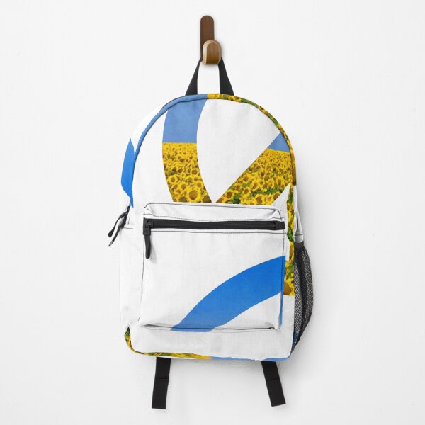 Item preview, Ukraine Flag Colors as Sunflowers and Blue Skies Peace Symbol  designed and sold by johnta17.