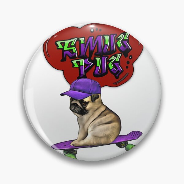 Item preview, Smug Pug Graffiti Art  designed and sold by NikkiBear67.