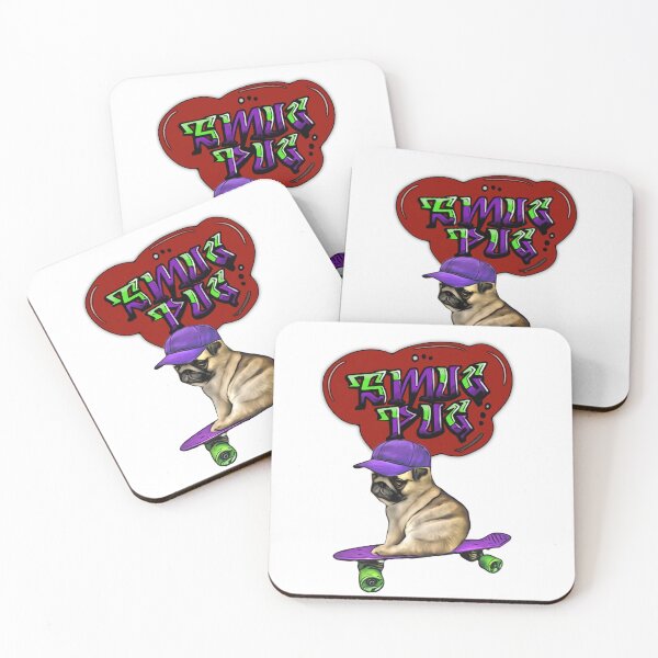 Item preview, Smug Pug Graffiti Art  designed and sold by NikkiBear67.