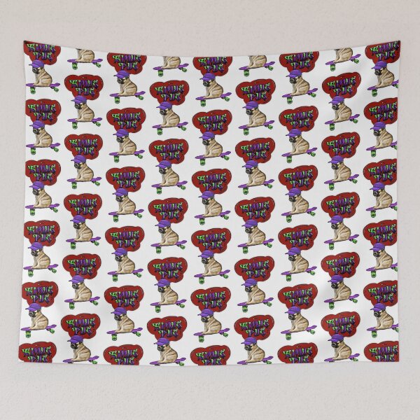 Item preview, Smug Pug Graffiti Art  designed and sold by NikkiBear67.