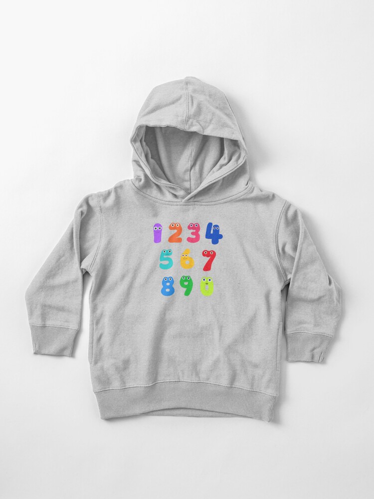Cbeebies Numberjacks artwork Toddler Pullover Hoodie