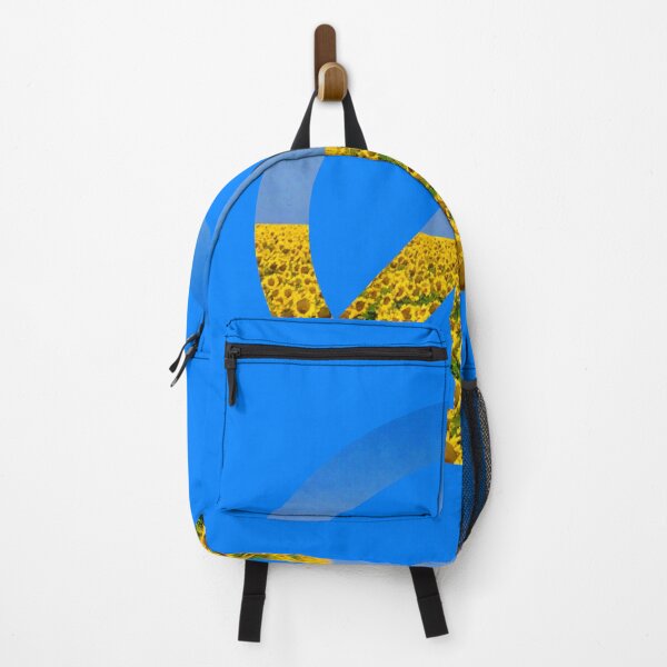 Item preview, Ukraine Flag Colors as Sunflowers and Blue Skies Peace Symbol - Azure designed and sold by johnta17.
