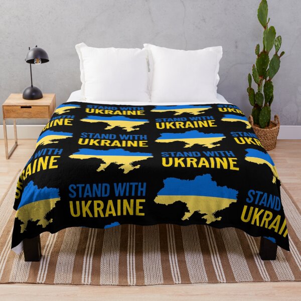 Item preview, I Stand With Ukraine Be Strong Ukraine designed and sold by WoodburyLake.