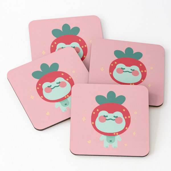 Item preview, Strawberry frog designed and sold by mintsoup.