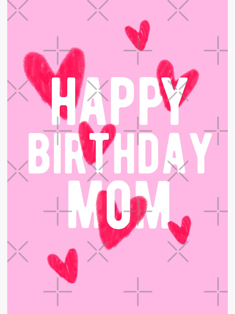 Happy birthday Mom Sticker