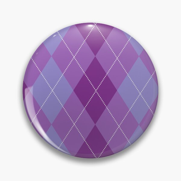 Artikelvorschau, Argyle-Plaid-Druck Lila entworfen und verkauft von ChantalDesign.