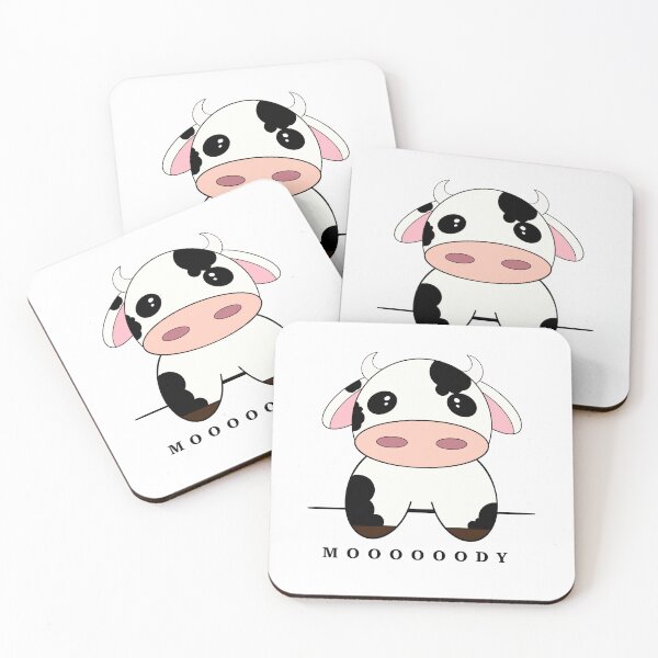 Item preview, Moody cow designed and sold by ONI-NIE.