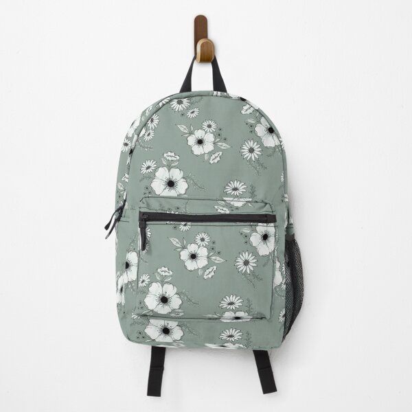 Item preview, Nostalgia Floral - dusty green designed and sold by jenuinedesigns.