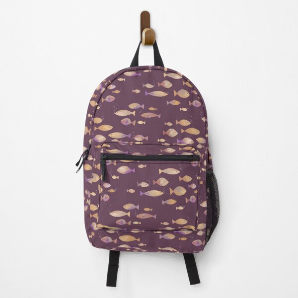 Item preview, School of Fish - patina on plum designed and sold by jenuinedesigns.