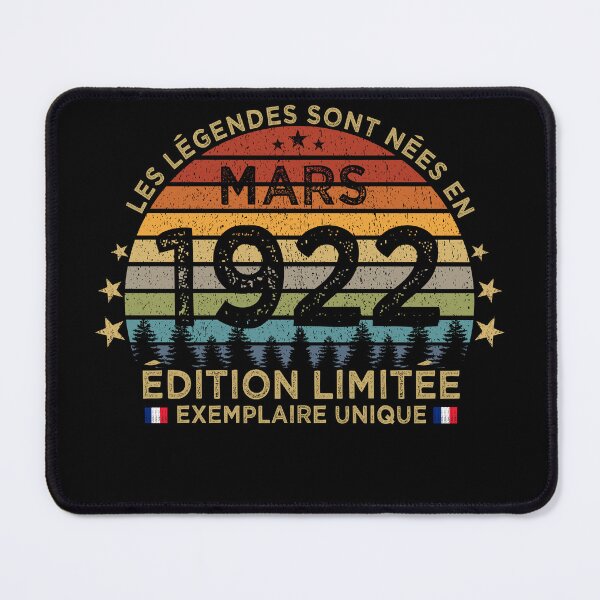 Item preview, Anniversaire 100 Ans Les Legendes Sont Nees en Mars 1922 designed and sold by cssdru.