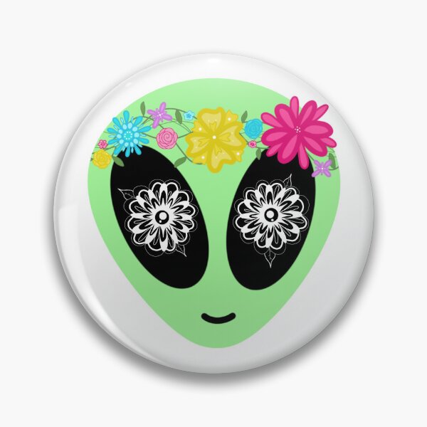 Item preview, flower power alien designed and sold by DanaScully0709.